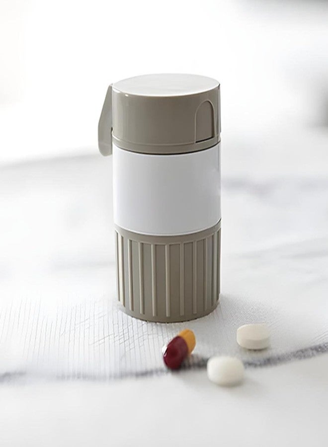 LETURE 4-in-1 Medicine Pill Cutter 1 Pc - Tablet Splitter, Medicine Grinder, Powder Crusher & Storage Box for All Pill Sizes, Portable Medicine Crusher for Easy Swallowing & Dosage Management - Image 5